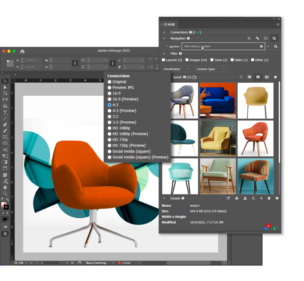CI HUB Connector for InDesign