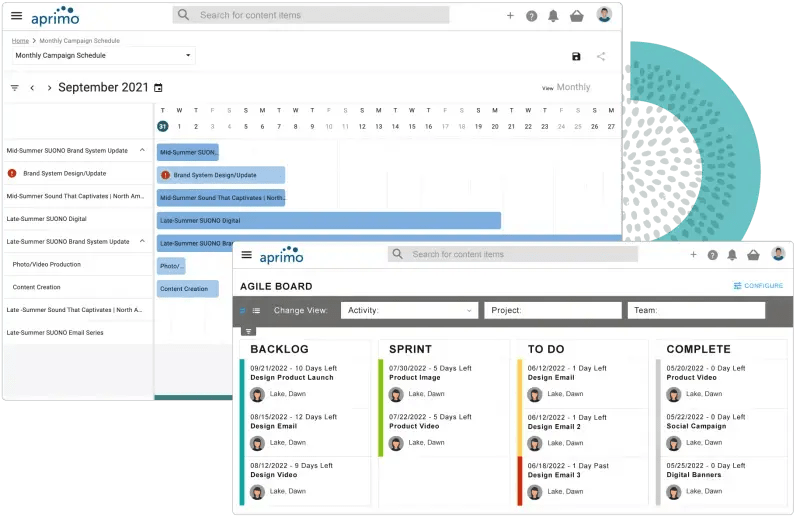 Calendar-Agile-board