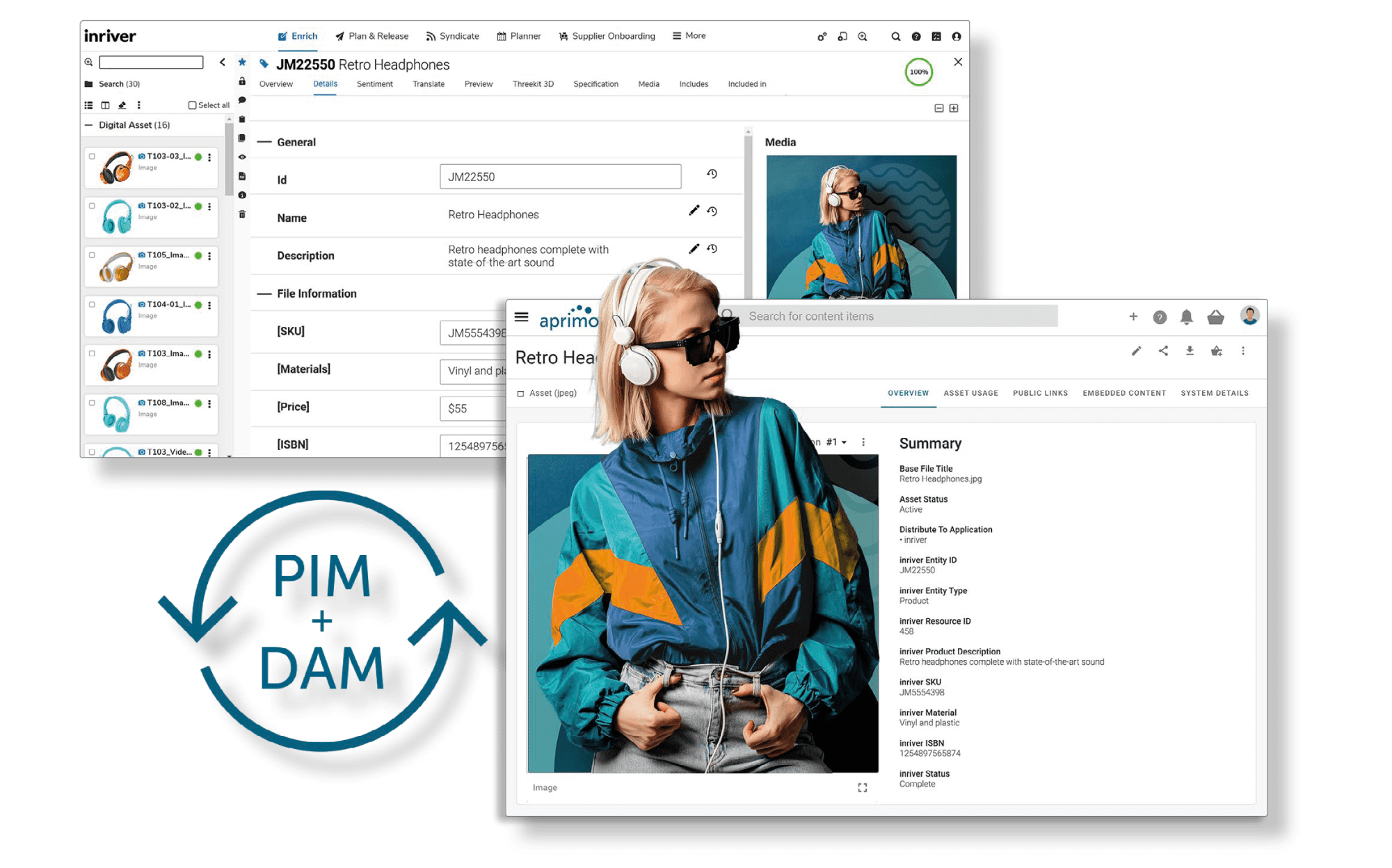Integration-to-PIM-data-management