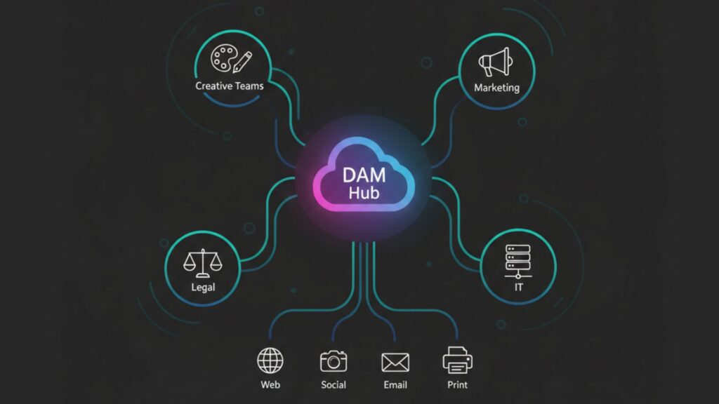 DAM hub