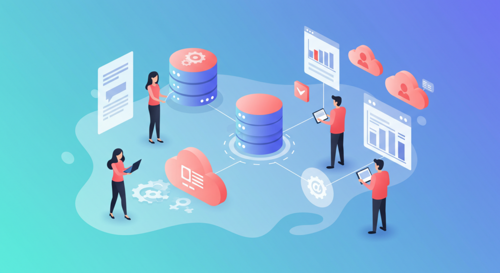 Choosing the Right Database System for Content Operations Professional team collaborating on digital asset management database architecture selection and implementation.
