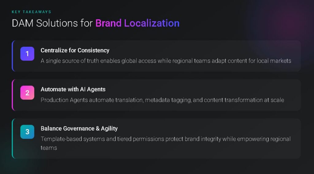 DAM solutions for brand localization 
