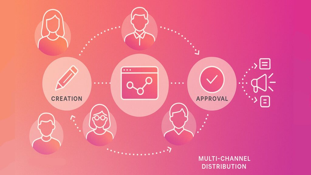 Multi-channel distribution process