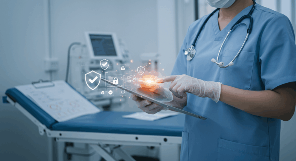 Healthcare organization content management