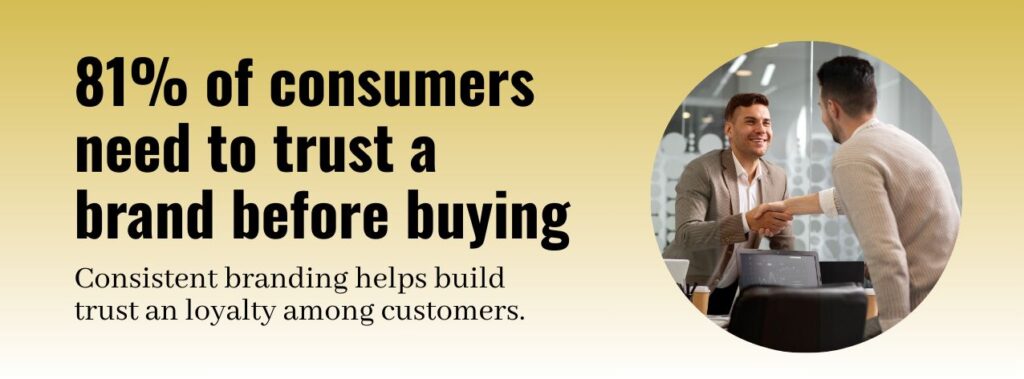 Stats about importance of consistent branding