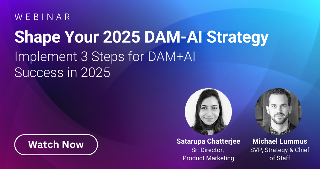 Webinar Shape Your 2025 DAM-AI Strategy