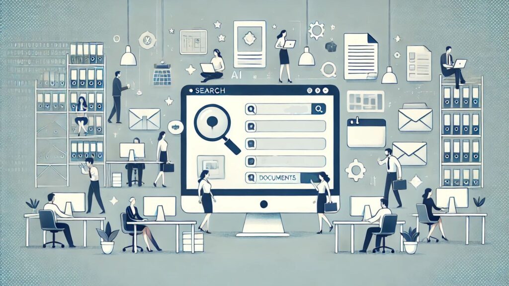 Instant Digital Asset Retrieval Employees using an AI-powered DAM system for fast content retrieval and improved productivity.