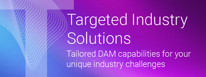 What is SMART DAM T T = Targeted Industry Solutions. Tailored DAM capabilities for your unique industry challenges
