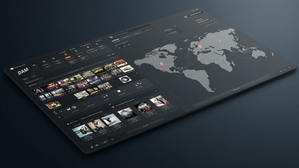 Scalable DAM Platform for Global Teams Enterprise DAM platform managing brand assets across global teams with access controls and localization.