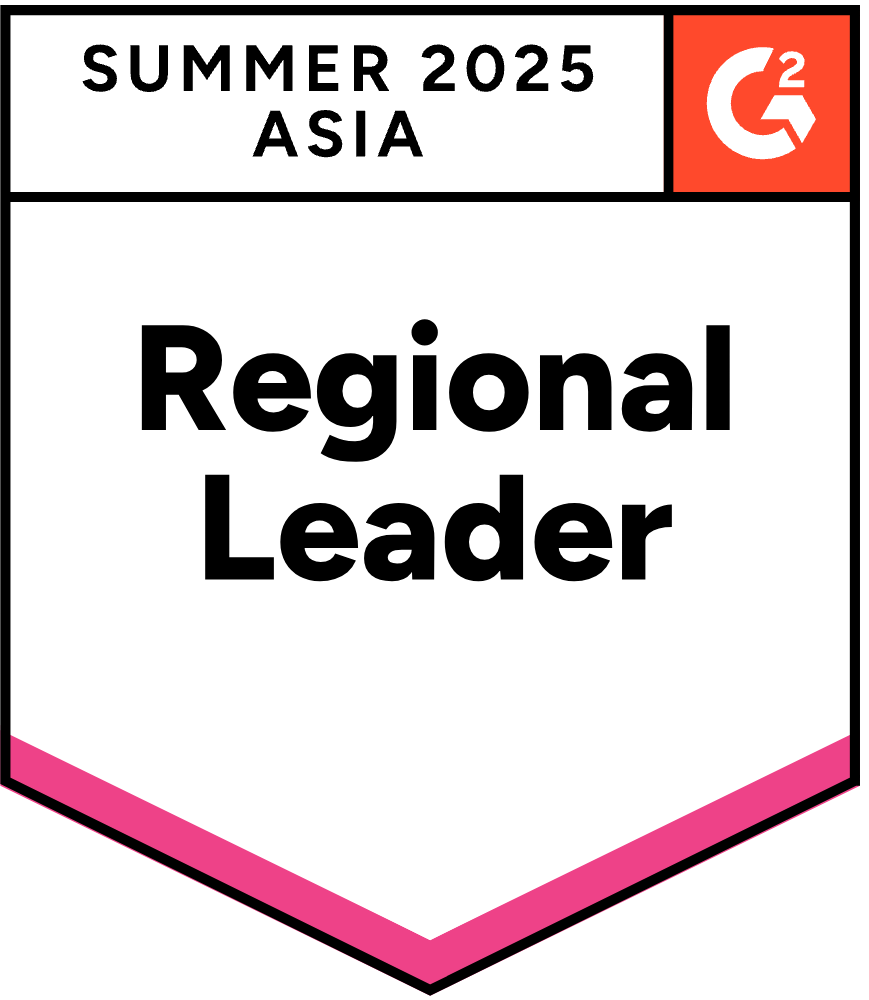 G2 Medal Regional Asia Leader Summer 2025