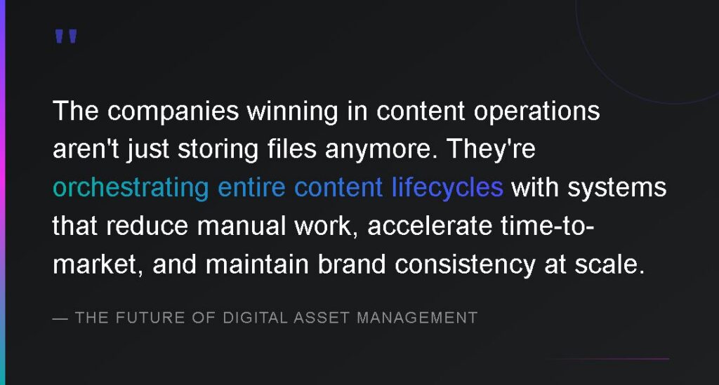 The future of Digital Asset management 