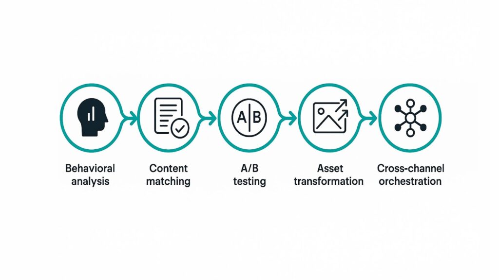 AI Agent Content Personalization Workflow Stages Five key AI agent workflows for automating content personalization processes.