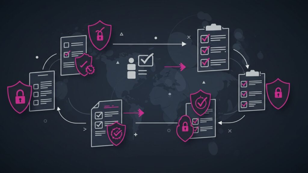Financial services compliance workflow automation through digital asset management.