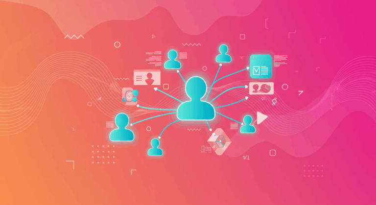 AI agents network orchestrating digital marketing channels.
