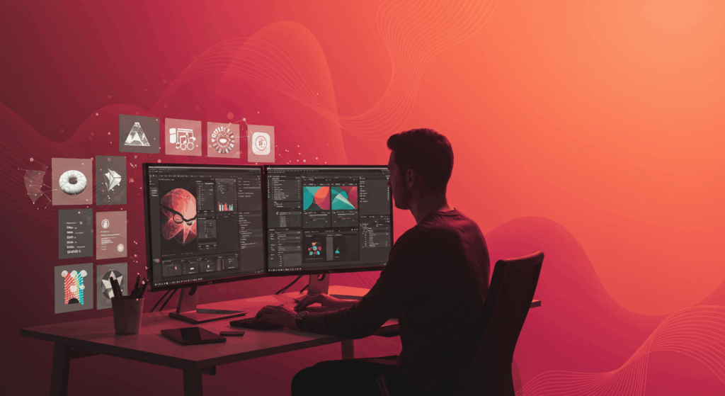 Designer working