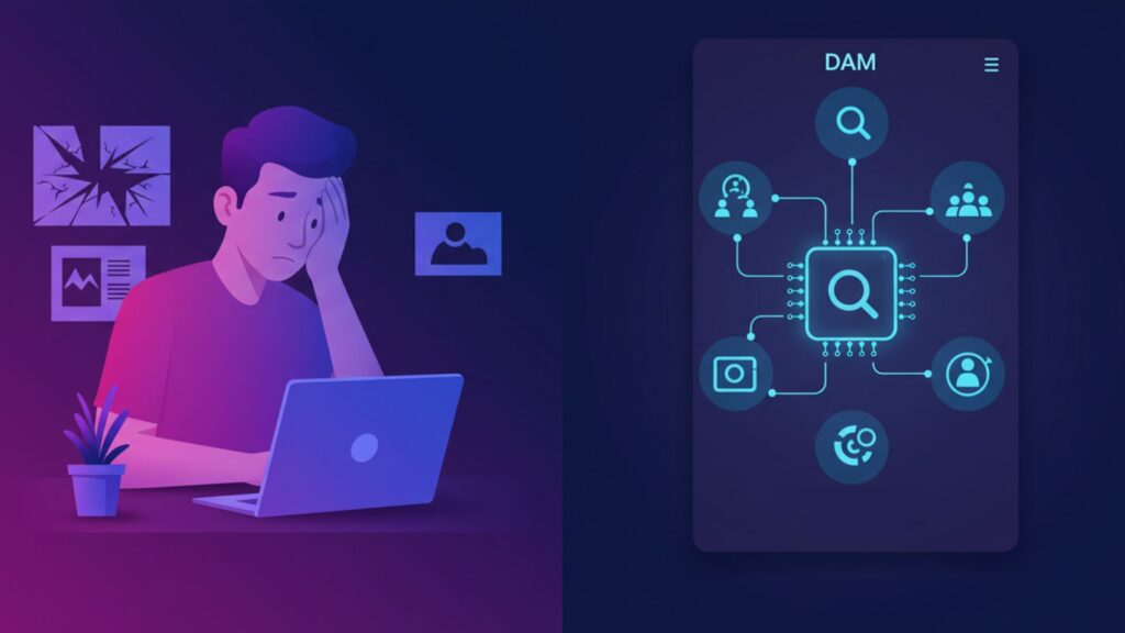 Google Drive vs DAM Creative Workflow DAM for creative teams