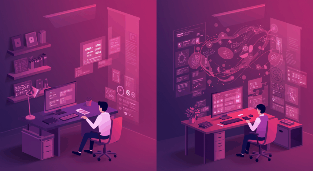 Traditional vs Agentic AI Decision-Making Differences Traditional vs Agentic AI tools