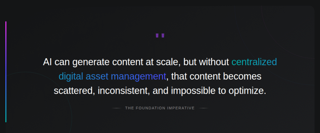 AI can generate content at scale 