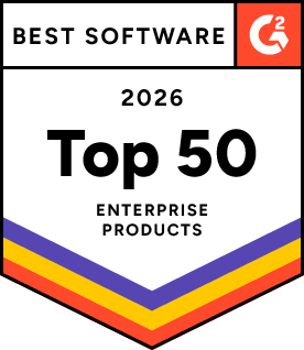 G2BestSoftware2026 Badge CoreSegment Enterprise