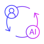 Governance Loop Icon Gradient