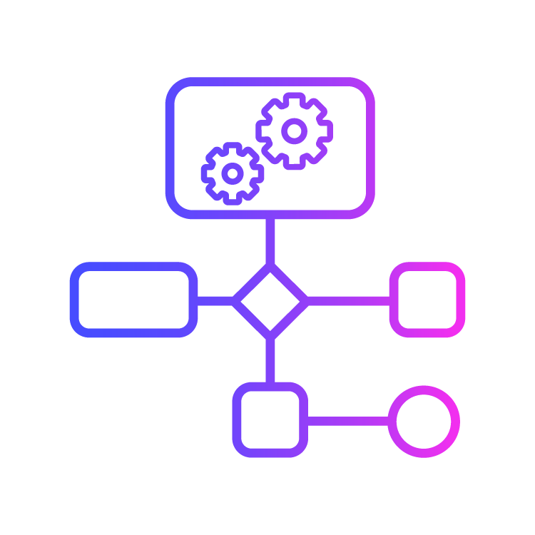 Workflow Tools Icon Gradient