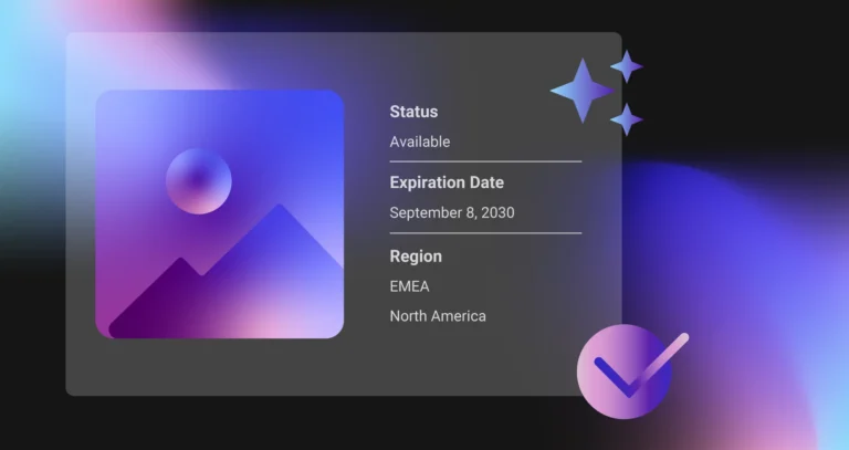 Manage digital rights and usage expiration in DAM