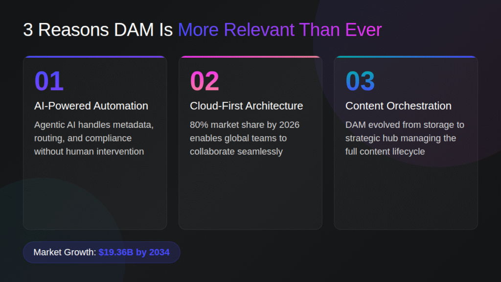 3 reasons DAM is more relevant than ever 