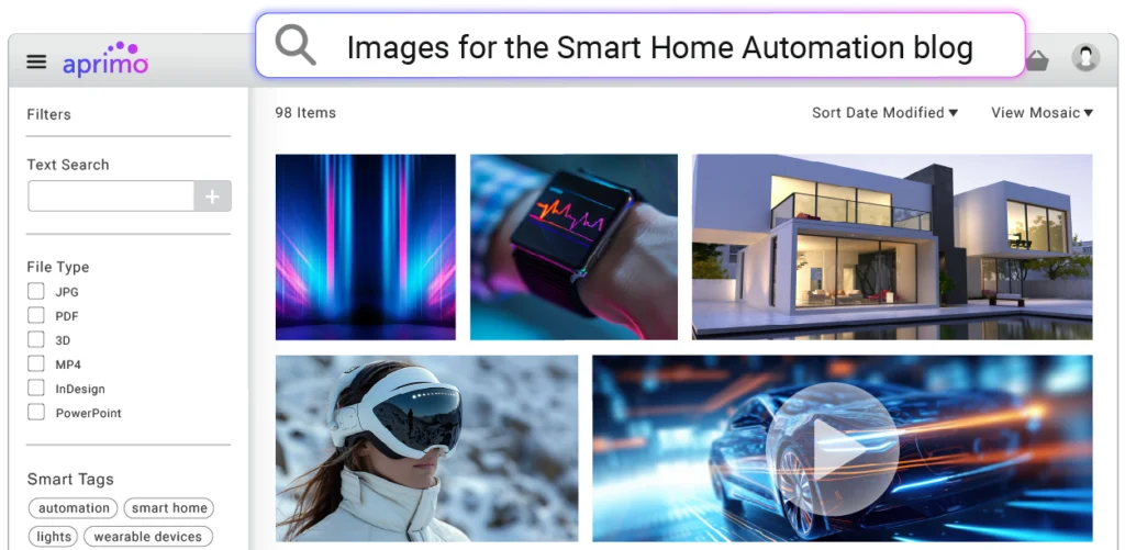 Search with Natural Language Smart Home