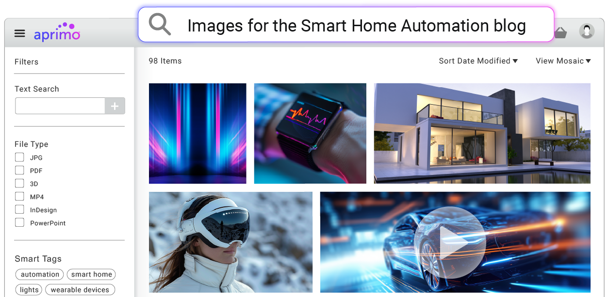 Search with Natural Language Smart Home