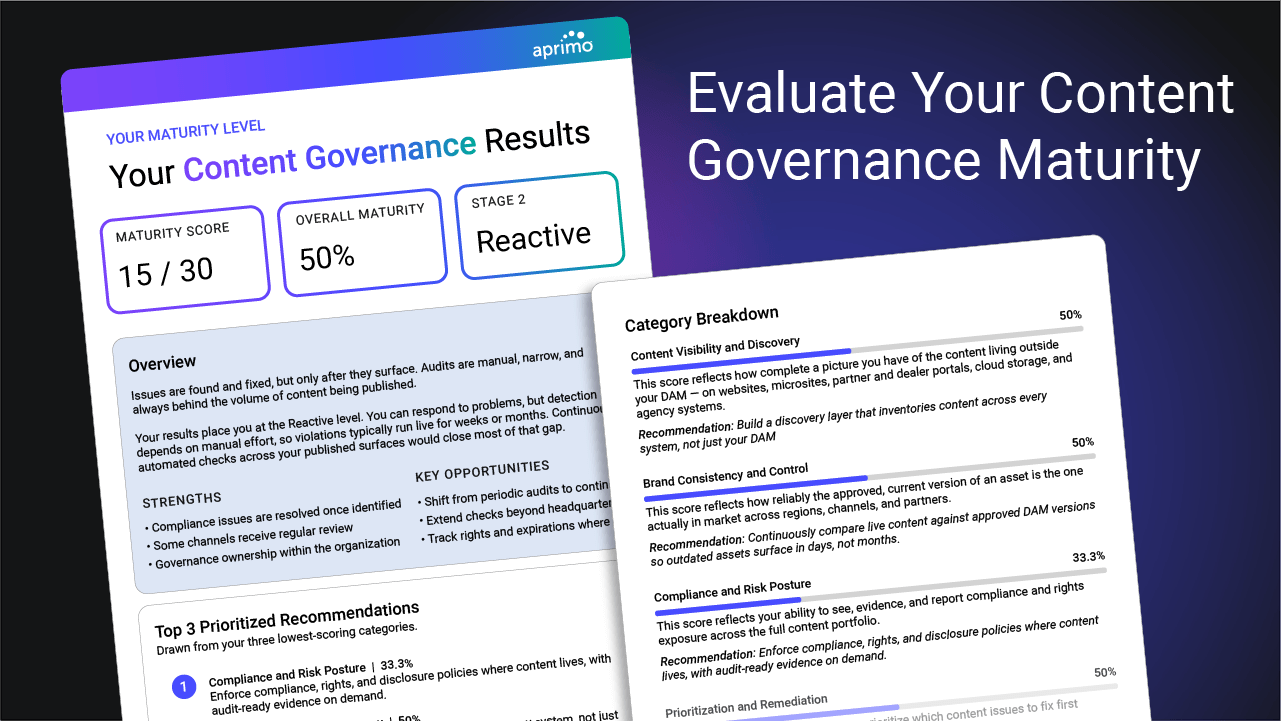 Evaluate Your Content Governance Maturity
