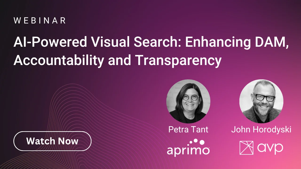 Webinar Aprimo + AVP-AI-Powered Visual Search