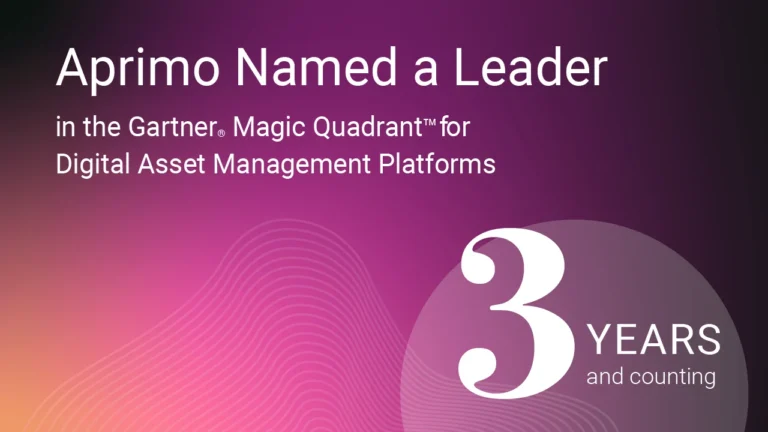 Aprimo Named a Leader in the 2026 Magic Quadrant for DAM Platforms