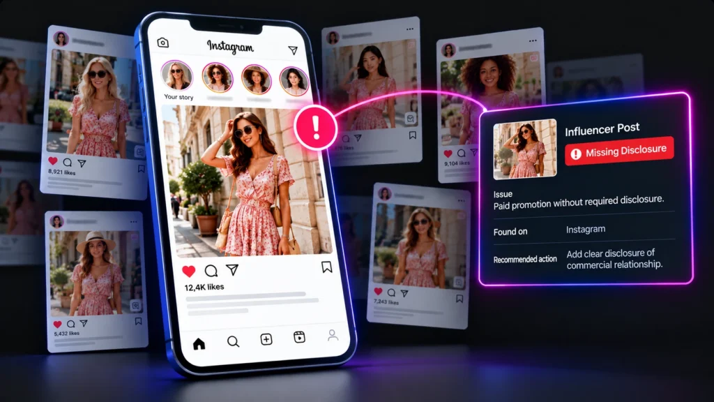 Influencer Disclosure Alert