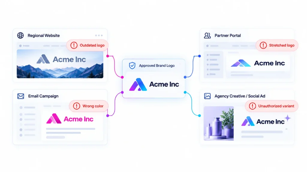 brand logo consistency